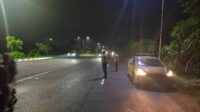 Malam di Banyumulek, Patroli Blue Light Cegah Aksi Kriminal