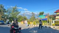 Satlantas Lombok Barat Kolaborasi dengan SMAN 1 Gerung dalam Patroli Keamanan