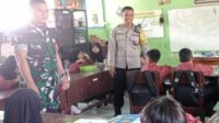 Polsek Gerung Kawal Ketat Program Makan Bergizi Gratis, Ribuan Siswa Terima Manfaat