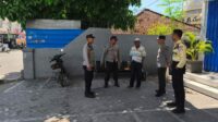 Patroli Polsek Gerung di Bank, Pantai, dan PLTU Pastikan Keamanan Masyarakat