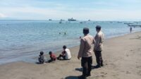 Upaya Polsek Lembar Tingkatkan Keamanan di Pantai Cemara dengan Patroli KRYD