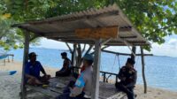Keamanan Wisata Terjaga, Polsek Sekotong Sukses Laksanakan KRYD di Pantai Arjuna