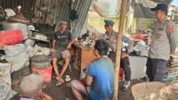 Cegah Gangguan Kamtibmas, Polsek Kediri Rutin Sambangi Warga