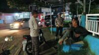 Warga Apresiasi Patroli Malam Polsek Kediri di Desa Rumak