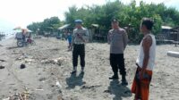 Keamanan Pantai Cemare Dijaga Ketat, Polsek Lembar Lakukan Patroli Rutin