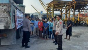 Polisi Ajak Sopir Jaga Keamanan Pelabuhan Lembar