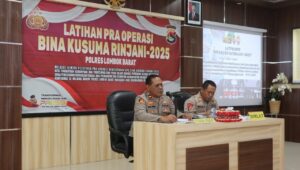 Sinergi Polres dan Warga Lombok Barat Diperkuat Lewat Latpraops Bina Kusuma