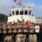 Semangat Bhayangkara Hidup di Laut Lembar: Upacara Tabur Bunga