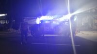 Patroli Blue Light Sat Samapta Cegah 3C di Jalur Bypass BIL I, Lombok Barat