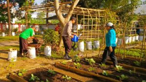 Kunjungan Polri ke BPP Kuripan Jadi Contoh Kolaborasi Ketahanan Pangan Desa