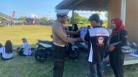 Satlantas Lombok Barat dan VOCLOM Gelar Edukasi Safety Riding di Gerung