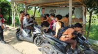Jaga Kamtibmas, Samapta Polres Lobar Sosialisasikan KEMOS 110 di Kecamatan Gerung