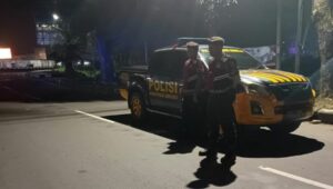 Antisipasi Kejahatan Malam, Sat Samapta Patroli ke Desa Rumak